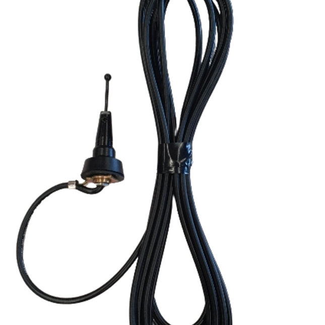 RFI SW1405 Roof Mount Antenna, 824-896 MHz, 2 dBi, MB14, 5m, No Connector