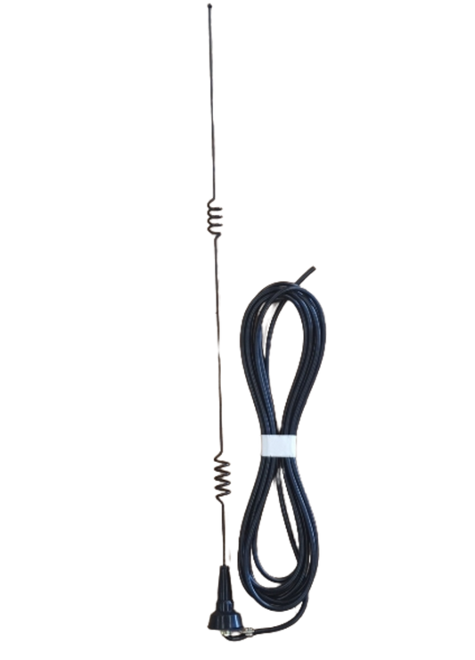 RFI SW1495 Roof Mount Antenna, 824-896 MHz, 5 dBi, MB14, 5m, No Connector