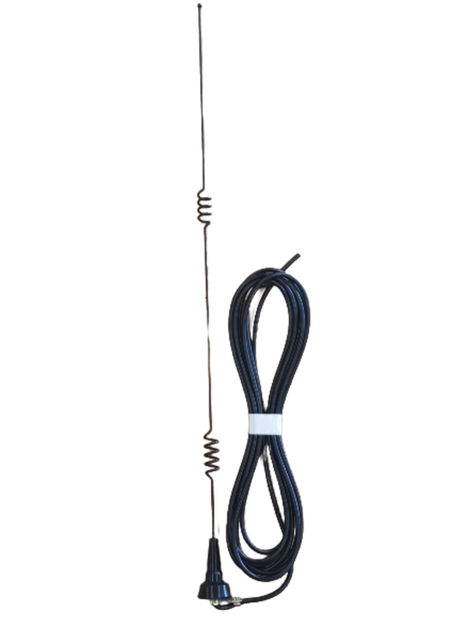 RFI SW1495 Roof Mount Antenna, 824-896 MHz, 5 dBi, MB14, 5m, No Connector