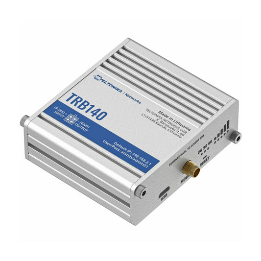 Teltonika TRB140 4G Industrial Gateway, Ethernet, Passive PoE, USB, DI/DO