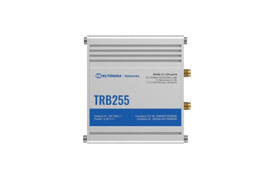 Teltonika TRB255 4G Industrial Gateway - Ethernet, RS232/RS485, DI/DO, GPS