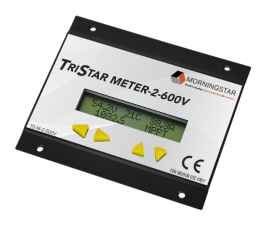 Morningstar TS-M-2-600V TriStar Digital Meter for 600V MPPTs