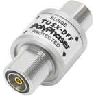 PolyPhaser TUSX-DFF Surge Protector, 300 MHz-1.2 GHz, 7/16 F/F, 2.5 kW