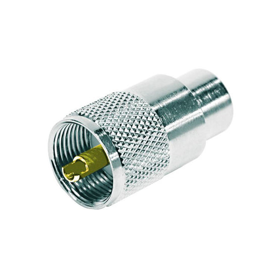Pulse UHF-27 UHF-Male Connector, Solder - RG213 Cable