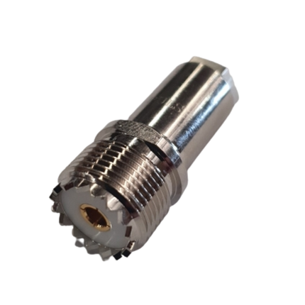 Pulse UHF-42 UHF-Female Connector, Solder/Clamp - RG141, RG303 and RG58 Cables