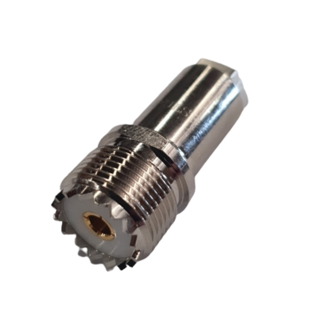 Pulse UHF-42 UHF-Female Connector, Solder/Clamp - RG141, RG303 and RG58 Cables