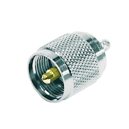 Pulse UHF-44 UHF-Male Connector, Crimp - LMR-195 and RG58 Cables