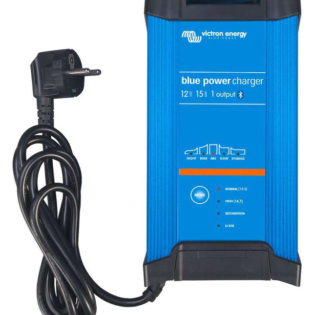 Victron BlueSmart IP22 Charger, 12V, 15A, 1 Outlet - BPC121542012