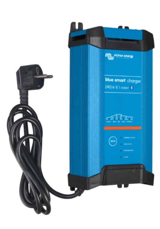 Victron BlueSmart IP22 Charger, 24V, 16A - 1 Outlet - BPC241647012