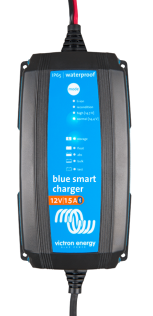 Victron BlueSmart IP65 Charger, 12V, 15A - BPC121531014R