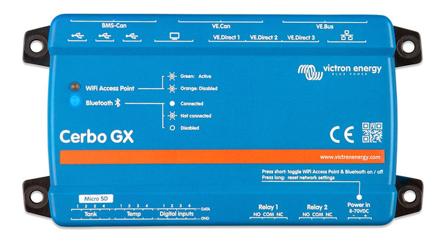 Victron Cerbo GX Controller including Capacitor for 48V Systems - BPP900450100