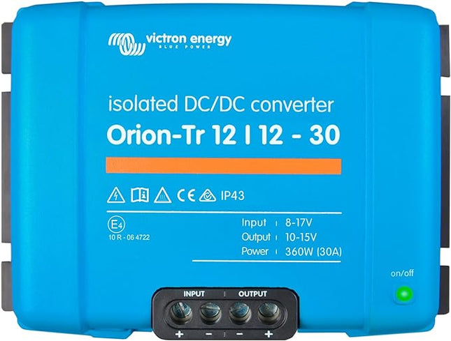 Victron Orion TR DC-DC Converter, 30A, 12/12V, Isolated - ORI121240110