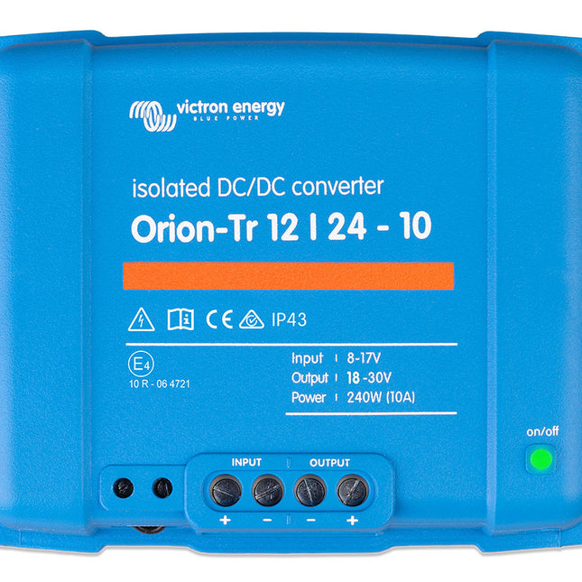 Victron Orion TR DC-DC Converter, 10A, 12/24V, Isolated - ORI122424110