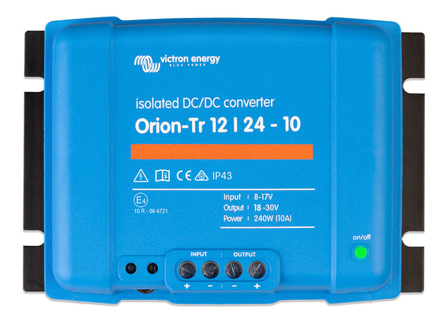 Victron Orion TR DC-DC Converter, 10A, 12/24V, Isolated - ORI122424110