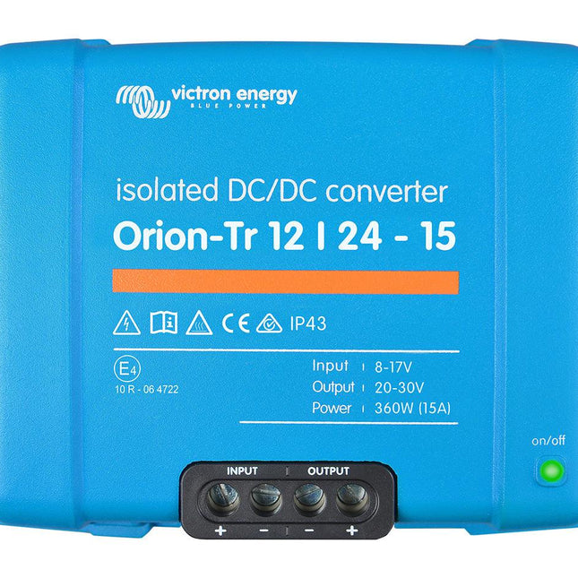 Victron Orion TR DC-DC Converter, 15A, 12/24V, Isolated - ORI122441110