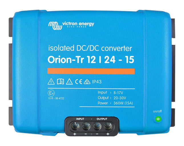 Victron Orion TR DC-DC Converter, 15A, 12/24V, Isolated - ORI122441110
