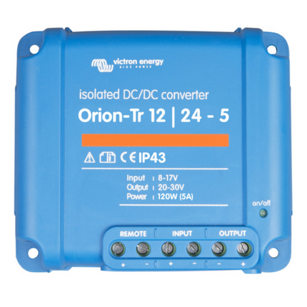 Victron Orion TR DC-DC Converter, 5A, 12/24V, Isolated - ORI122410110