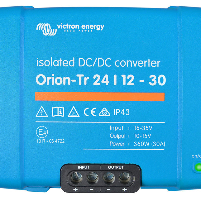 Victron Orion TR DC-DC Converter, 30A, 24/12V, Isolated - ORI241240110
