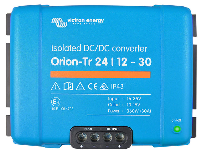 Victron Orion TR DC-DC Converter, 30A, 24/12V, Isolated - ORI241240110