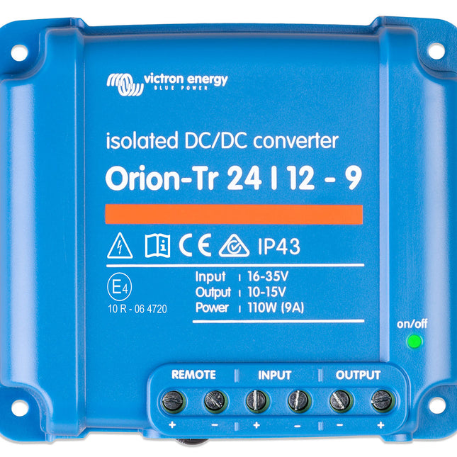 Victron Orion TR DC-DC Converter, 9A, 24/12V, Isolated - ORI241210110R