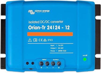 Victron Orion TR DC-DC Converter, 12A, 24/24V, Isolated - ORI242428110