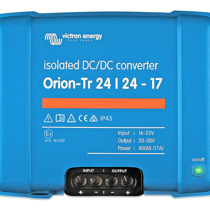 Victron Orion TR DC-DC Converter, 17A, 24/24V, Isolated - ORI242441110