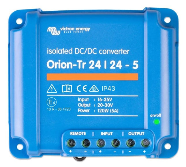 Victron Orion TR DC-DC Converter, 5A, 24/24V, Isolated - ORI242410110R