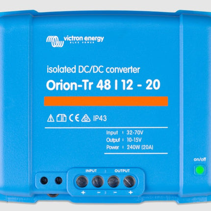 Victron Orion TR DC-DC Converter, 20A, 48/12V, Isolated - ORI481224110