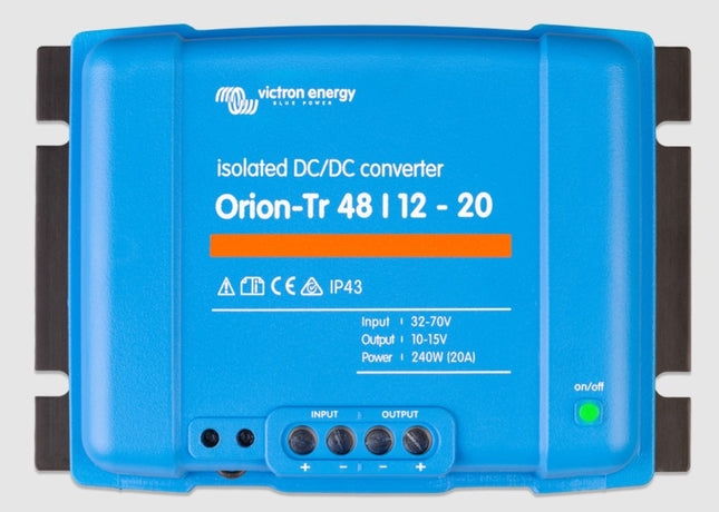 Victron Orion TR DC-DC Converter, 20A, 48/12V, Isolated - ORI481224110