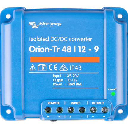 Victron Orion TR DC-DC Converter, 9A, 48/12V, Isolated - ORI481210110