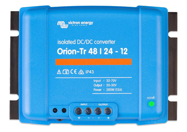 Victron Orion TR DC-DC Converter, 12A, 48/24V, Isolated - ORI482428110