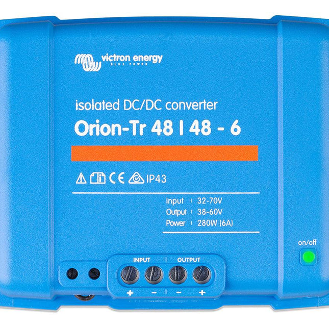 Victron Orion TR DC-DC Converter, 6A, 48/48V, Isolated - ORI484828110