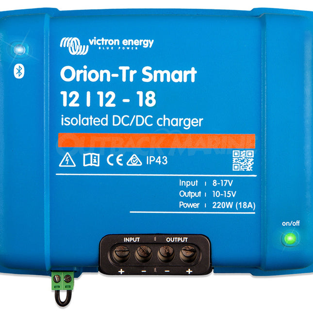 Victron Orion TR Smart DC-DC Charger, 18A, 12/12V, Isolated - ORI121222120