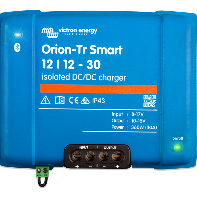 Victron Orion TR Smart DC-DC Charger, 30A, 12/12V, Isolated - ORI121236120