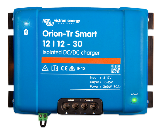 Victron Orion TR Smart DC-DC Charger, 30A, 12/12V, Isolated - ORI121236120