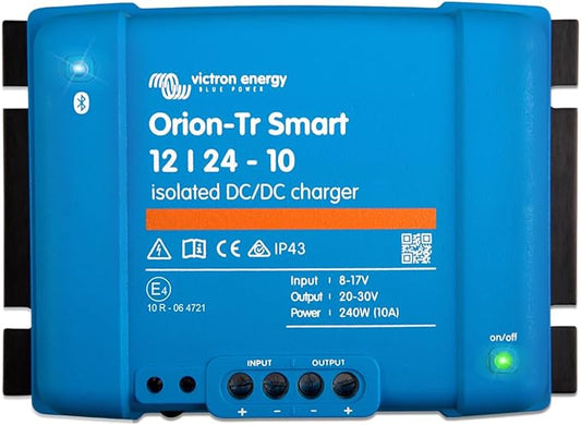 Victron Orion TR Smart DC-DC Charger, 10A, 12/24V, Isolated - ORI122424120