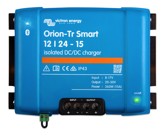 Victron Orion TR Smart DC-DC Charger, 15A, 12/24V, Isolated - ORI122436120