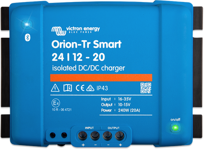 Victron Orion TR Smart DC-DC Charger, 20A, 24/12V, Isolated - ORI241224120