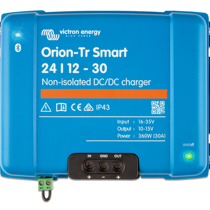 Victron Orion TR Smart DC-DC Charger, 30A, 24/12V, Non-Isolated - ORI241236140