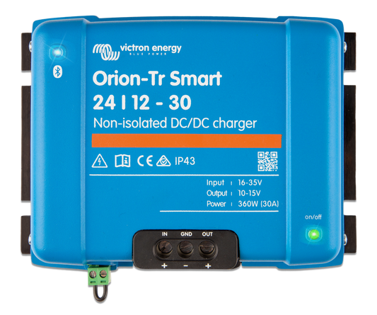 Victron Orion TR Smart DC-DC Charger, 30A, 24/12V, Non-Isolated - ORI241236140