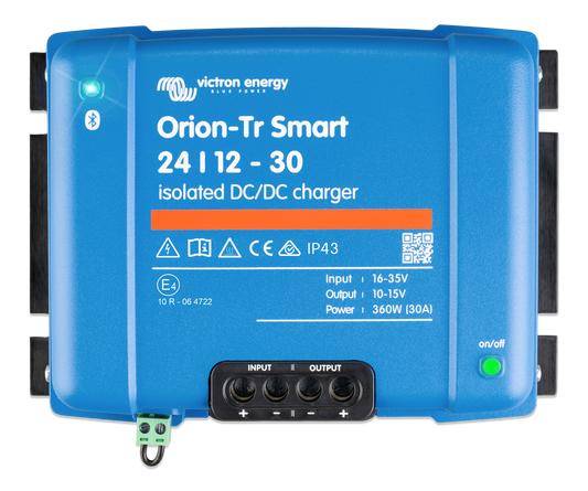 Victron Orion TR Smart DC-DC Charger, 30A, 24/12V, Isolated - ORI241236120