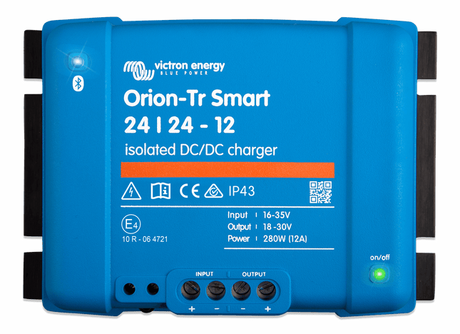 Victron Orion TR Smart DC-DC Charger, 12A, 24/24V, Isolated - ORI242428120