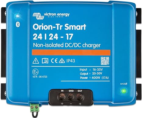 Victron Orion TR Smart DC-DC Charger, 17A, 24/24V, Non-Isolated - ORI242440140