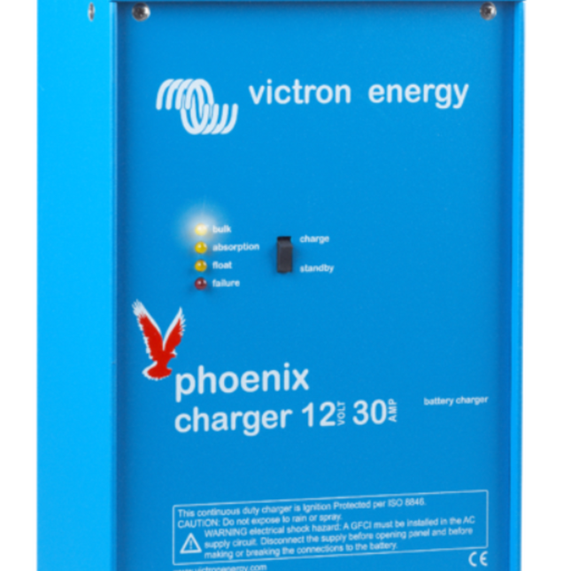 Victron Phoenix Charger, 12V, 30A (2+1) - PCH012030001