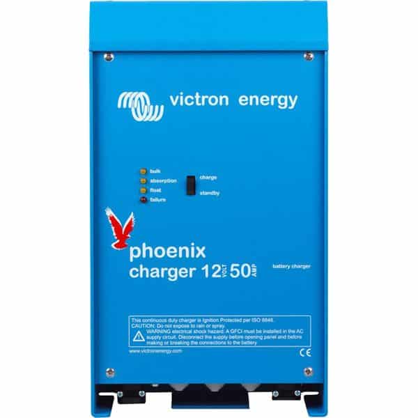 Victron Phoenix Charger, 12V, 50A (2+1) - PCH012050001