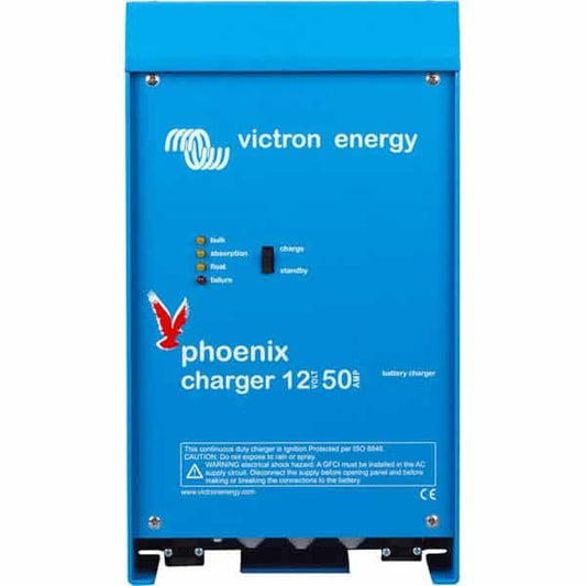 Victron Phoenix Charger, 12V, 50A (2+1) - PCH012050001