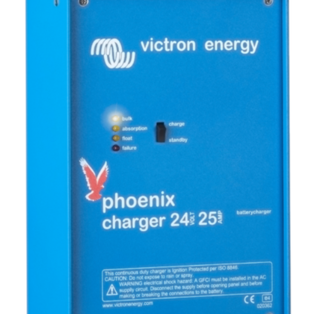 Victron Phoenix Charger, 24V, 25A (2+1) - PCH024025001