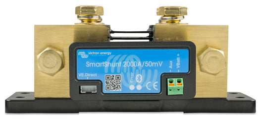 Victron SmartShunt Battery Monitor, 2000A, 50 mV - SHU050220050