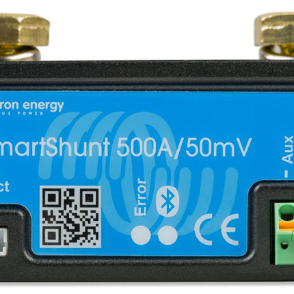 Victron SmartShunt Battery Monitor, 500A, 50 mV - SHU050150050