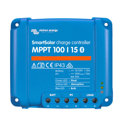 Victron SmartSolar MPPT Regulator, 15A, 12-24/100V - SCC110015060R